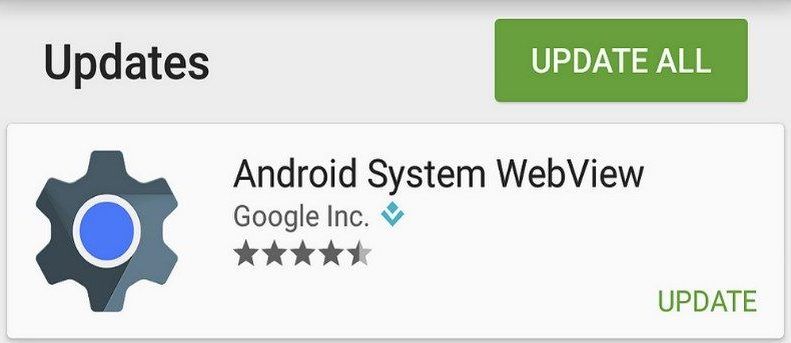 Android System WebView