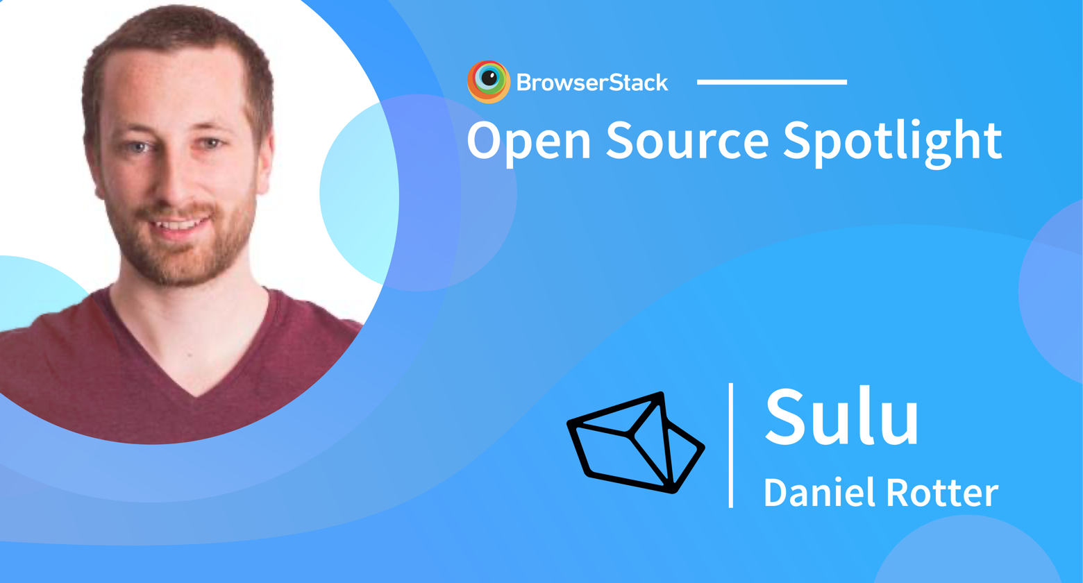 Daniel Rotter, creator of Sulu—the Symfony CMS