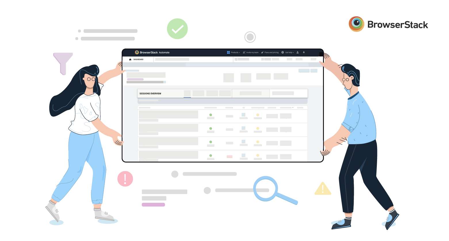 New Automate dashboard