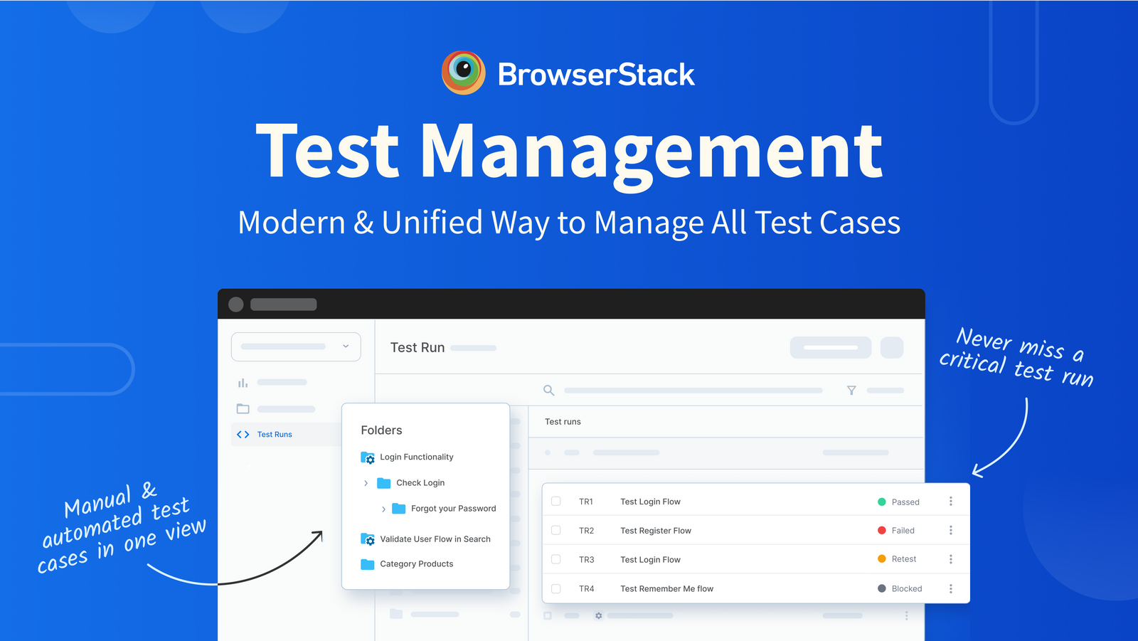 Announcing General Availability of BrowserStack Test Management