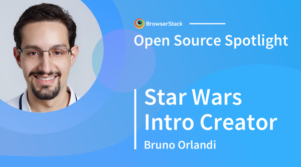 Open Source Spotlight: Star Wars Intro Creator with Bruno Orlandi
