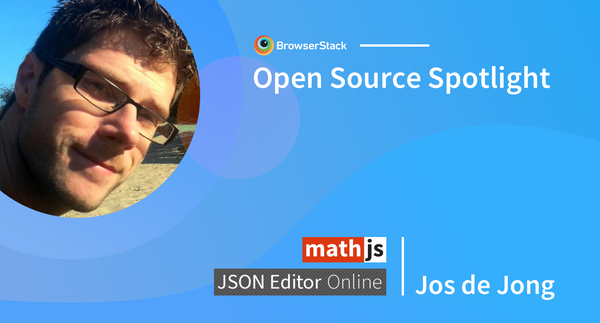 Open Source Spotlight: Mathjs & JSONEditor with Jos de Jong