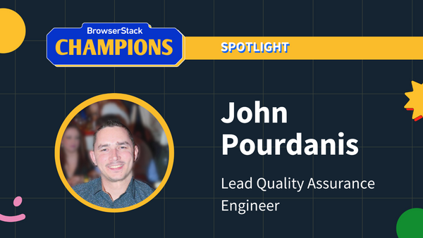 Champions Spotlight - John Pourdanis