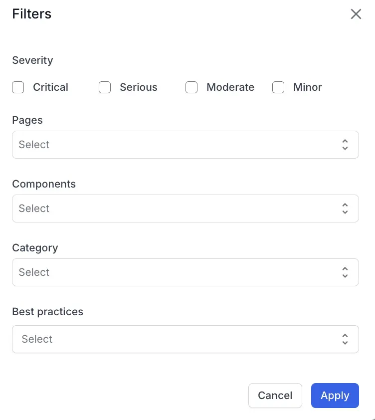 Search for a report