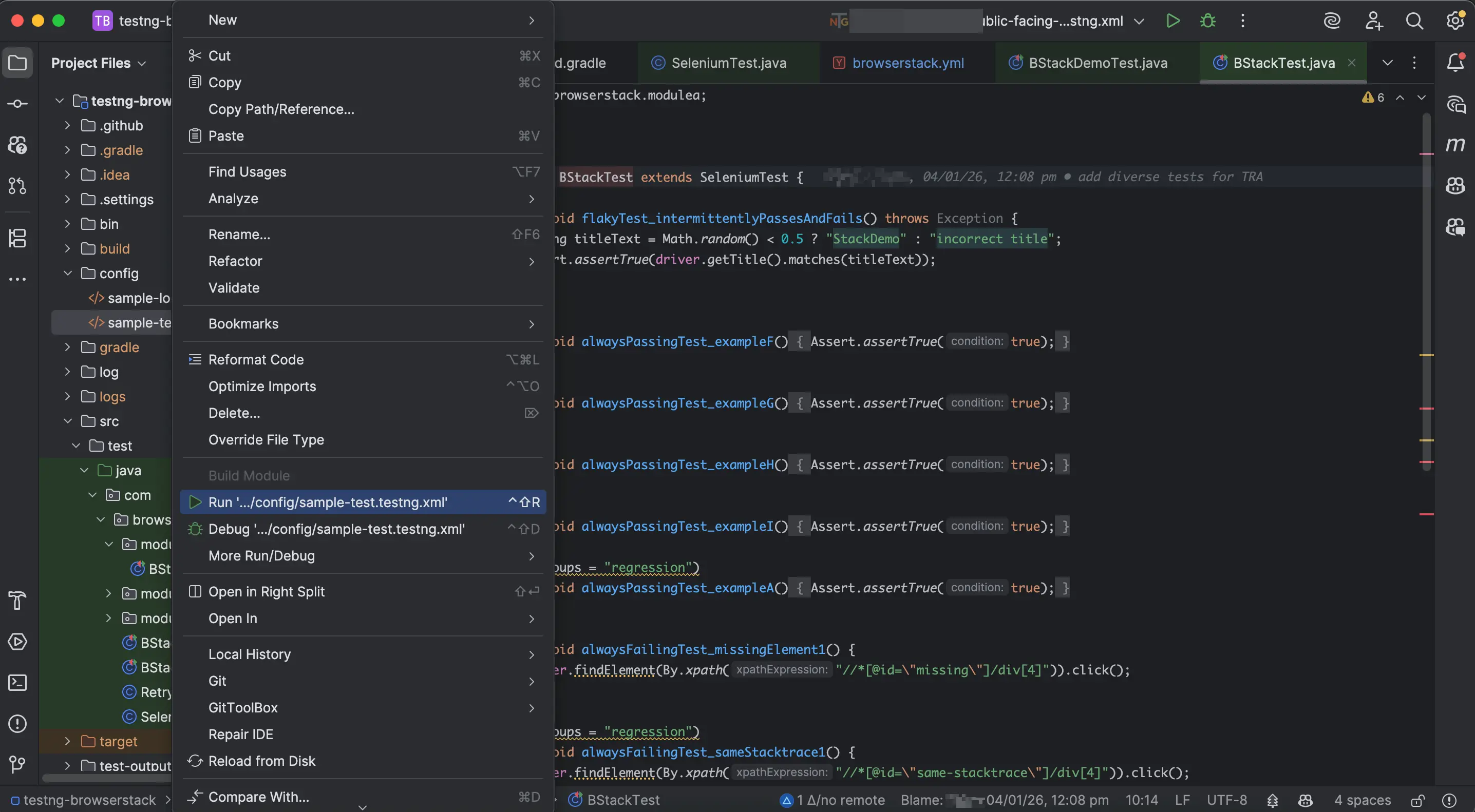 IntelliJ IDEA Configuration