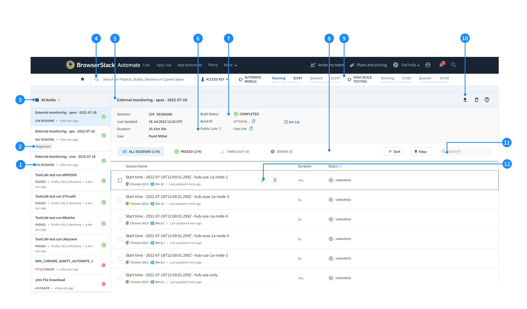 Build View of the New Automate Dashboard