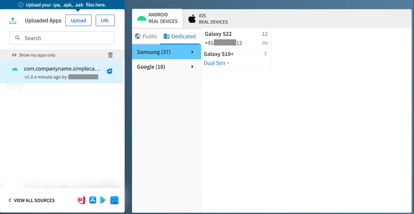 View device dual SIM