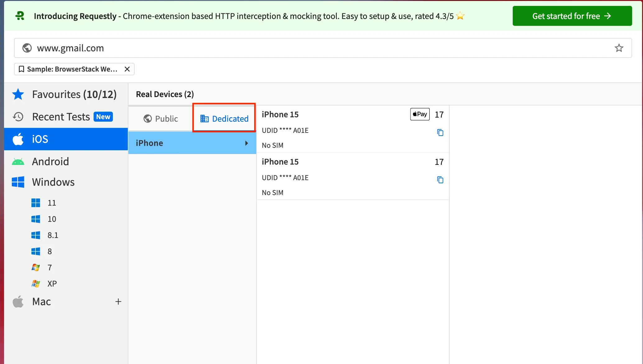 Apple Pay on Custom Device Lab