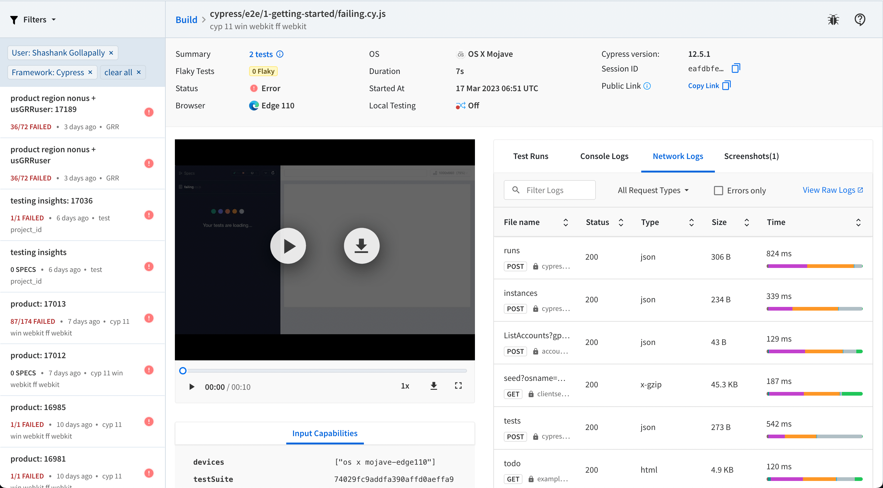 Access video from Automate Dashboard