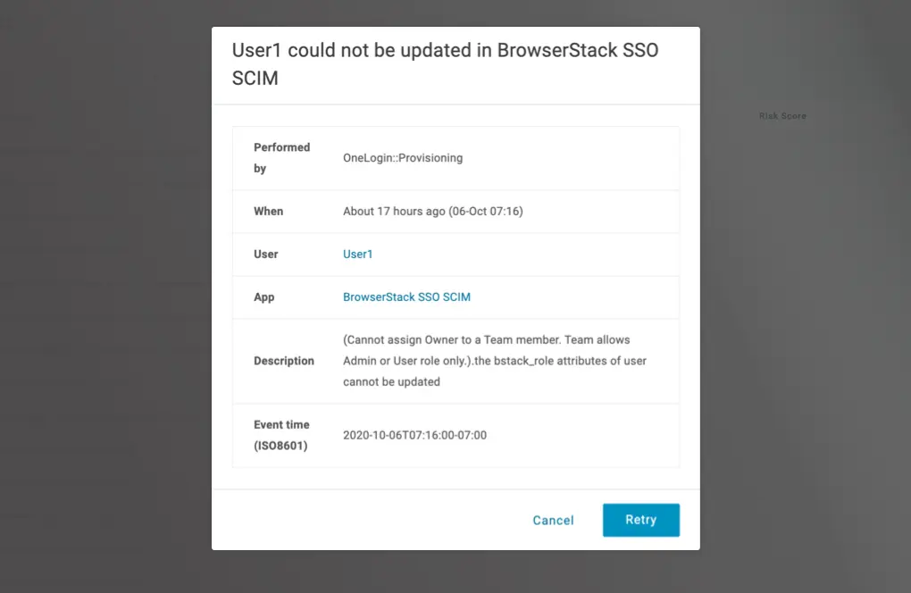 Troubleshooting Incomplete attributes in BrowserStack SSO