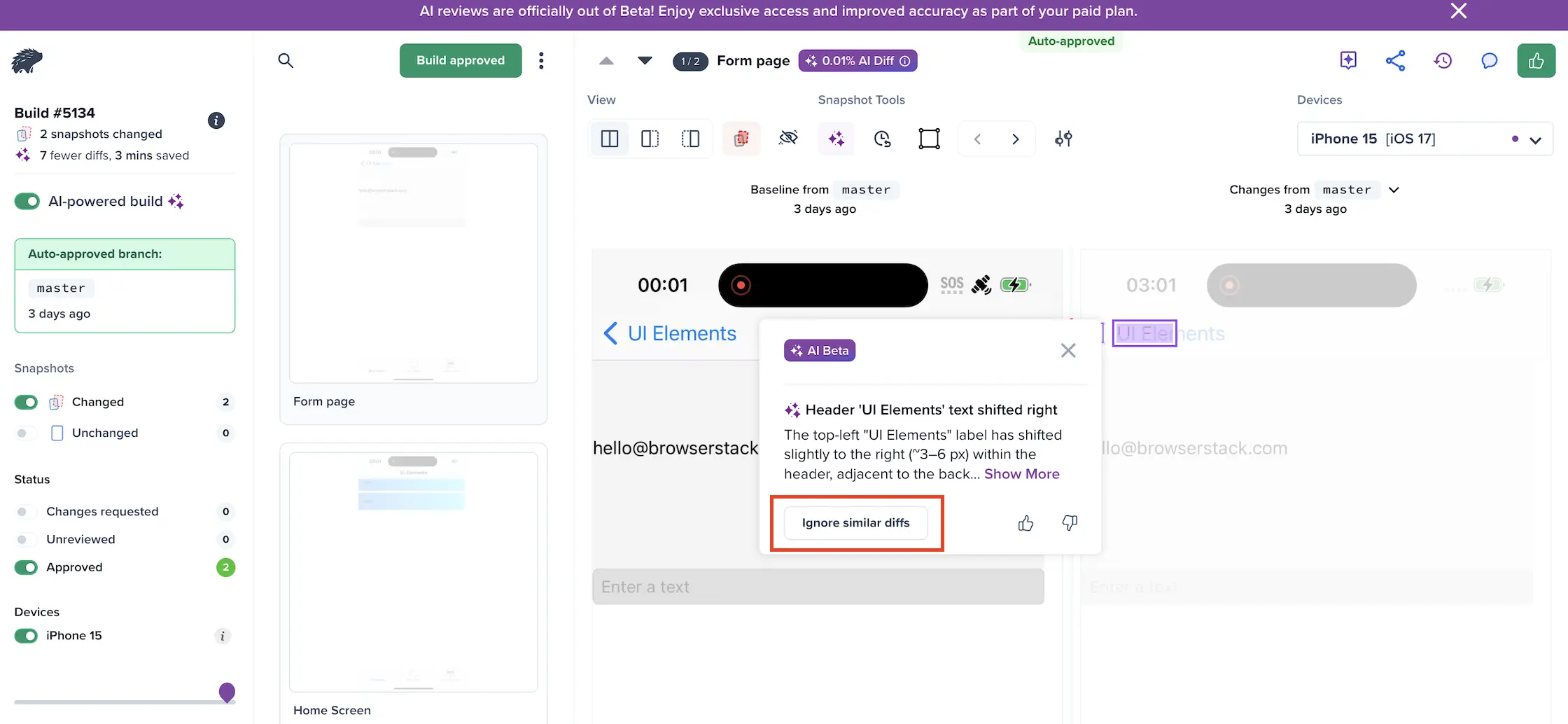 NL description option to open the prompt manager