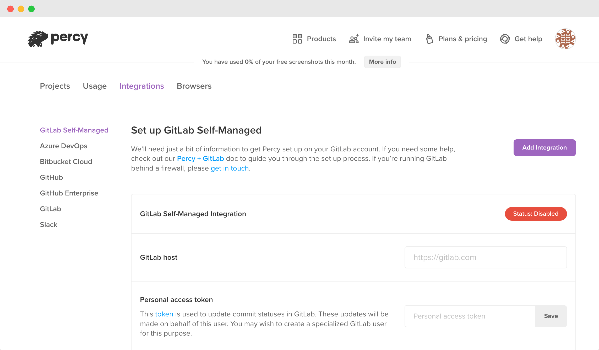 Set up Gitlab self-managed