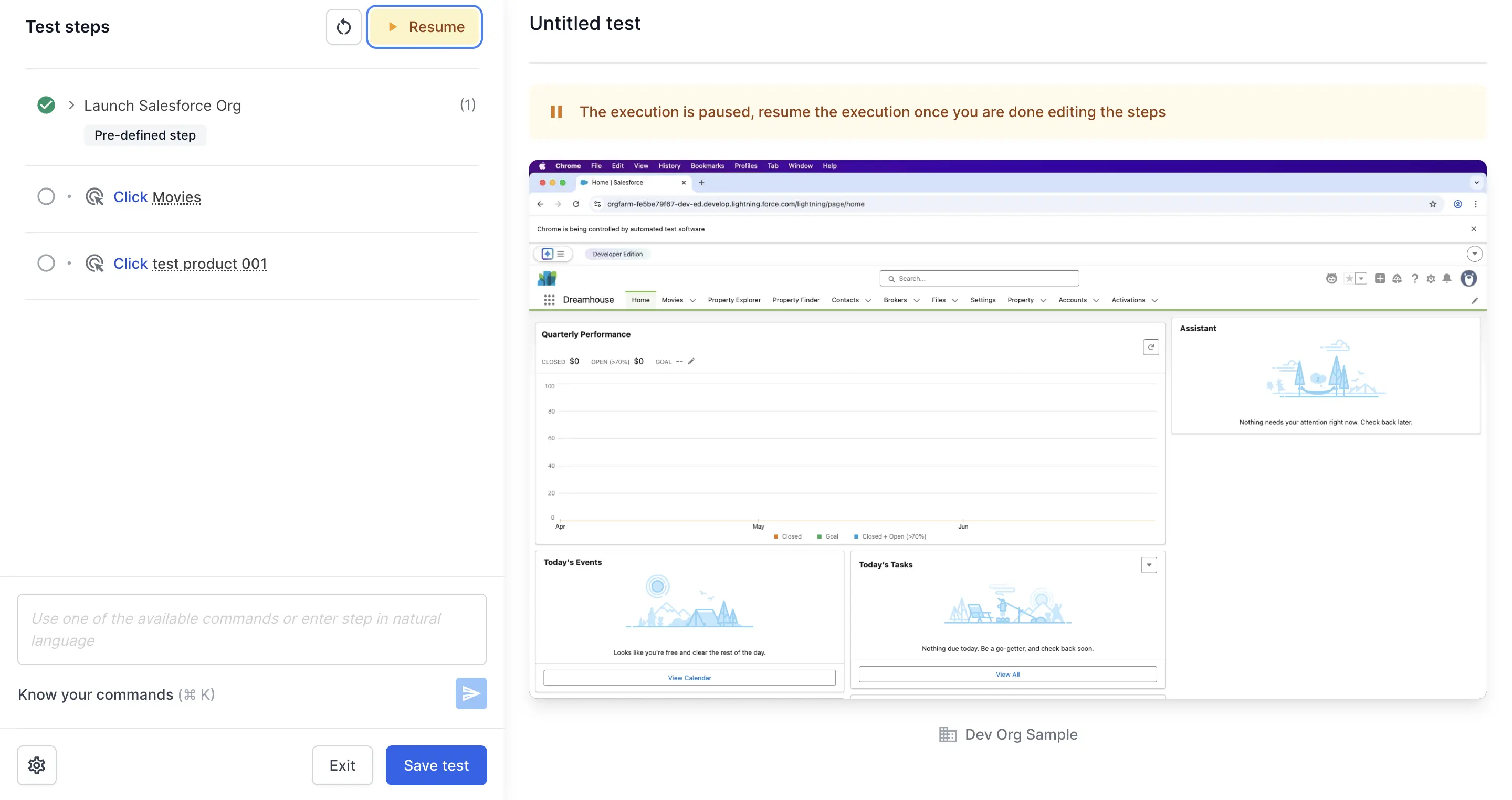 Edit a test | BrowserStack Docs