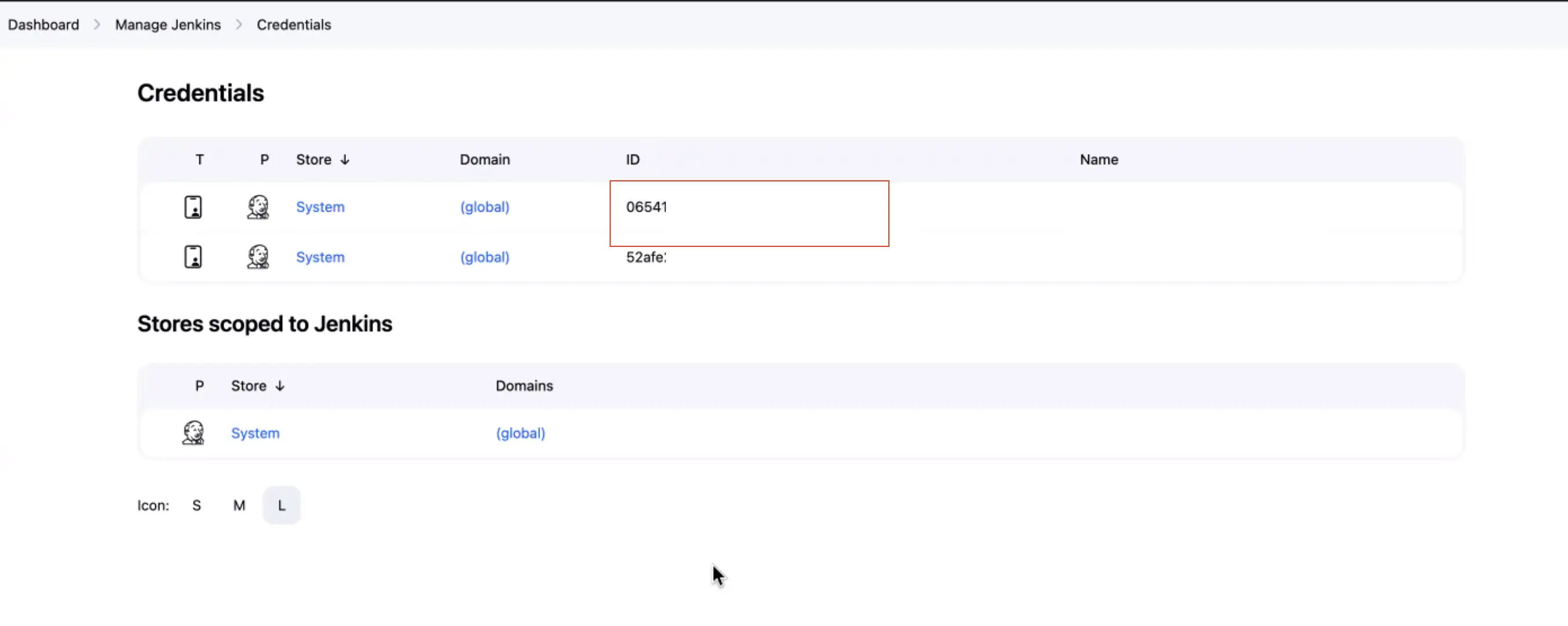 Image showing screen asking user to click the add button