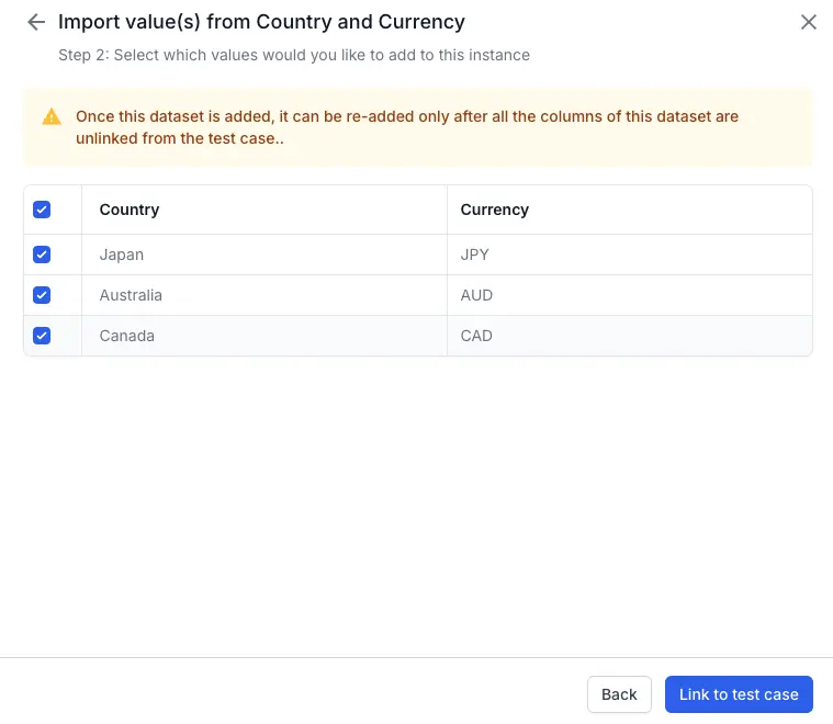 Add your first dataset