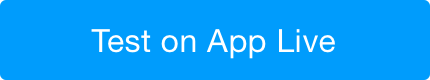 Test on App Live
