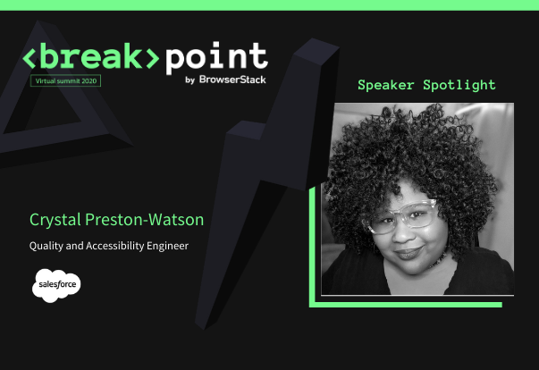 Breakpoint Speaker Spotlight: Crystal Preston-Watson, Salesforce